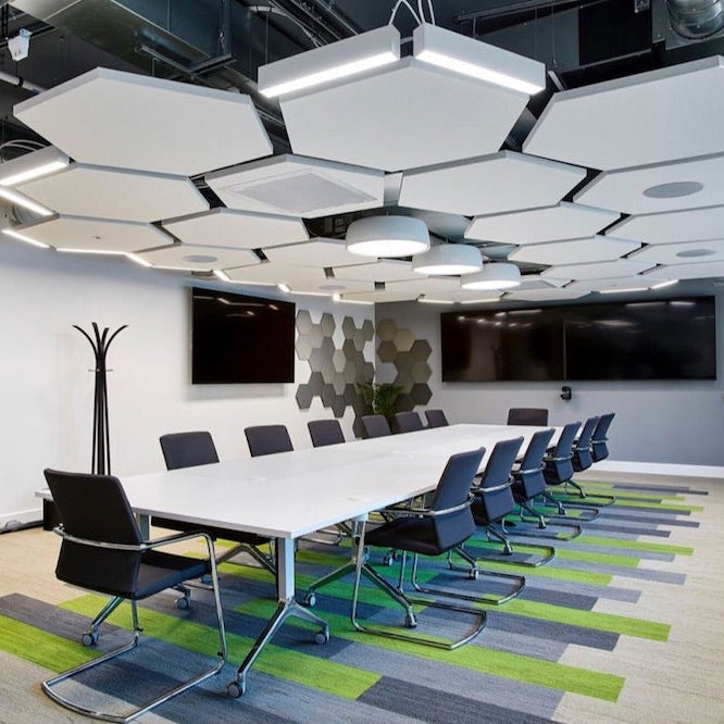 Sala de Reuniones con Shure Microflex MXA910 Atelsa
