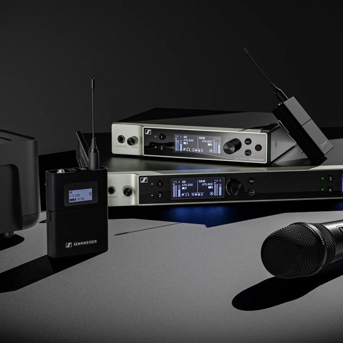 La línea de micrófonos EW-DX de Sennheiser se completa con un nuevo receptor de cuatro canales Dante