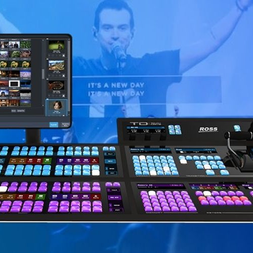 Un Switcher de producción Multidefinición Atelsa