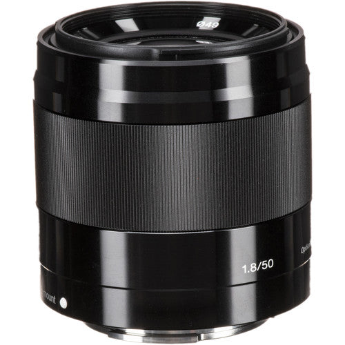Lente Sony E 50 mm f/1.8 OSS (negro)