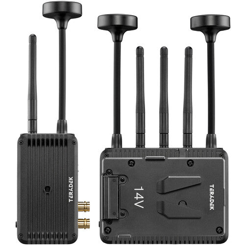 Kit de transmisor/receptor inalámbrico 3G-SDI/HDMI Teradek Ranger Micro 5000 (montaje en V)