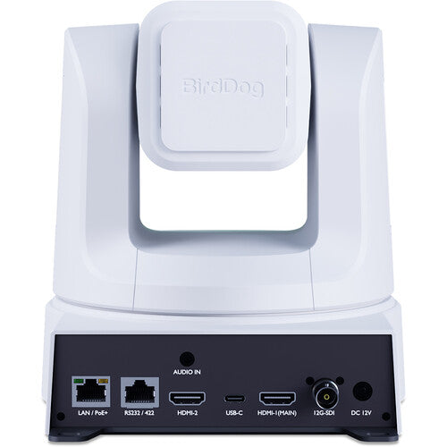 Cámara PTZ BirdDog X5 Ultra con zoom óptico de 20x (blanca)