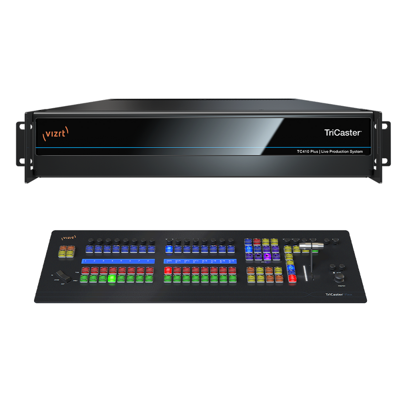 Tricaster 410Plus con panel Flex