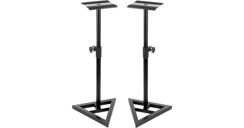 Bocinas de estudio M-Audio Forty Eighty para Radio con pedestal AURAY TMS-135