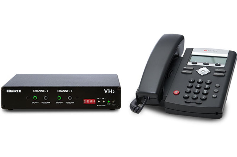 Comrex VH2. Dual line VoIP studio telephone interface