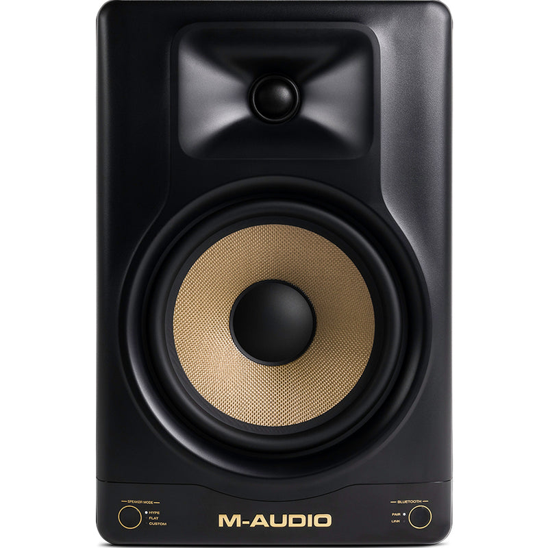 Bocinas de estudio M-Audio Forty Eighty para Radio con pedestal AURAY TMS-135