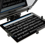 Teleprompter universal para tableta grande ikan Elite Pro con control remoto Ikan