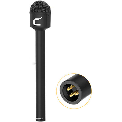 Microfono de reportero de mano omnidireccional HRM-C de Comica Audio Cómica