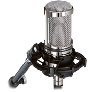 Micrófono de condensador cardioide Audio-Technica AT2020 (edición limitada plateada) Atelsa