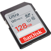 Tarjeta de memoria SanDisk Ultra UHS-I SDXC de 128 GB Atelsa