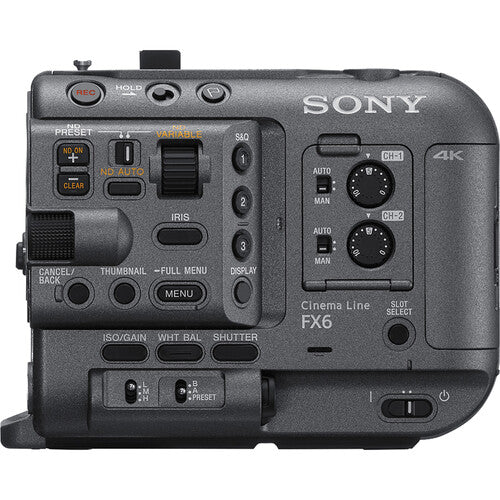Sony FX6 Full-Frame Cinema Camera (Body Only) Sony