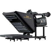 Sistema de entrevistas ikan P2P con teleprompters de 2 x 17 " Atelsa