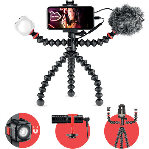 Kit de vlogueo móvil GorillaPod de JOBY Atelsa