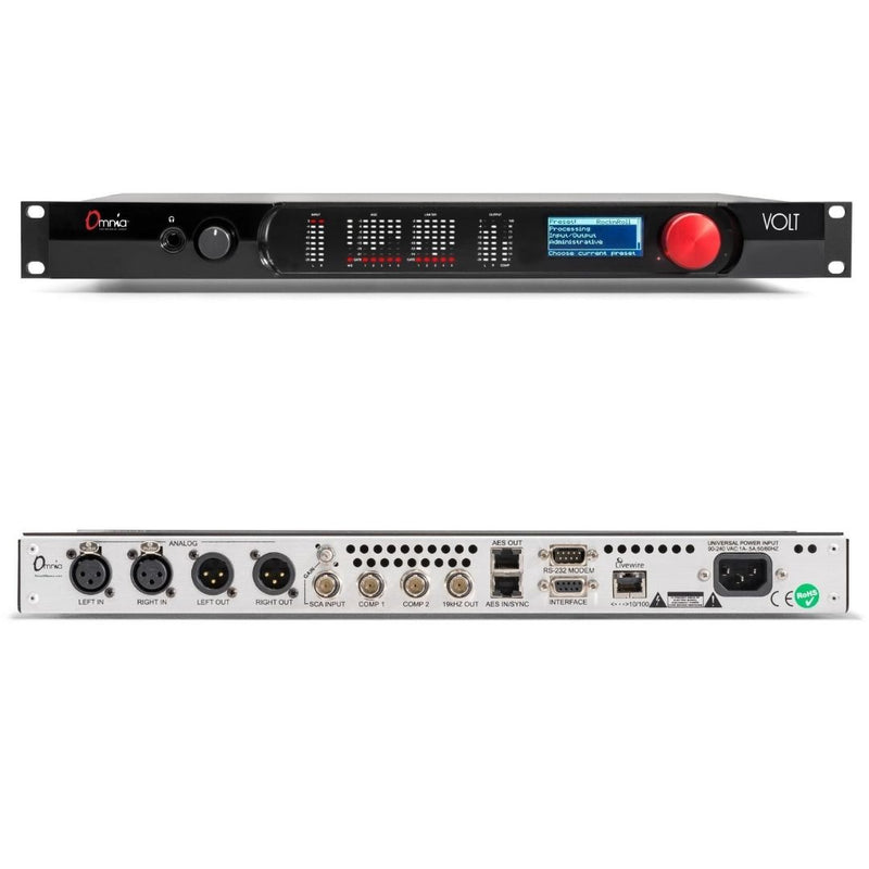 Omnia VOLT™ Audio Processor for FM Omnia