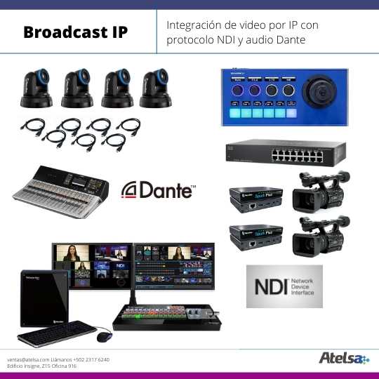 SI-BRONDI02- Solución Broadcast NDI Atelsa