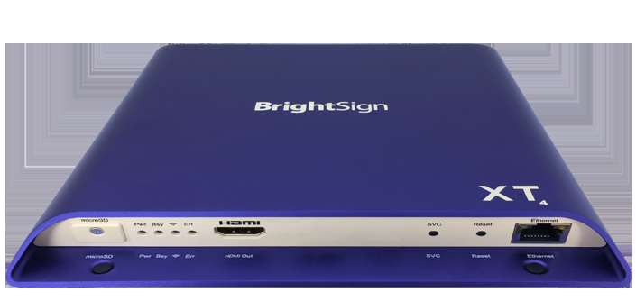 Brighsign de E / S estándar XT244 Brightsign