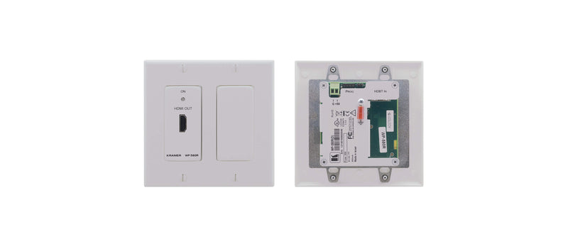 WP-580TR Transmisor , Receptor de placa de pared HDMI 4K60 Kramer